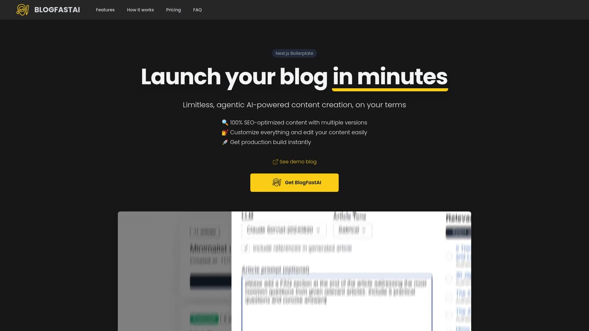 BlogFastAI screenshot 1