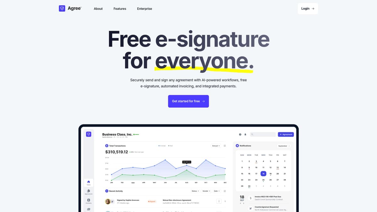 Agree.com screenshot 1
