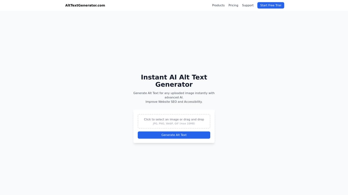 Alt Text Generator screenshot 1