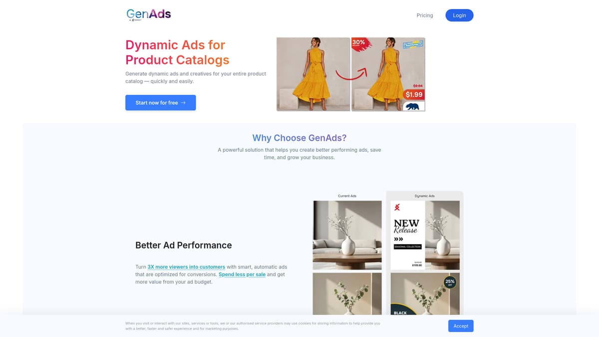 GenAds screenshot 1