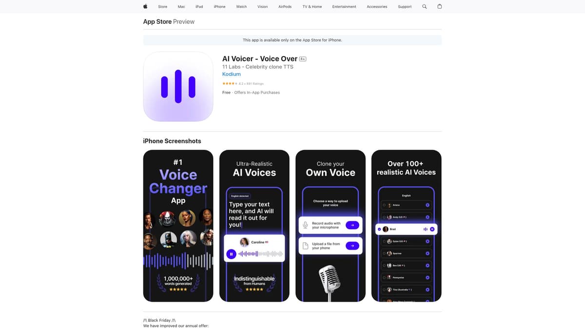 AI Voicer screenshot 1
