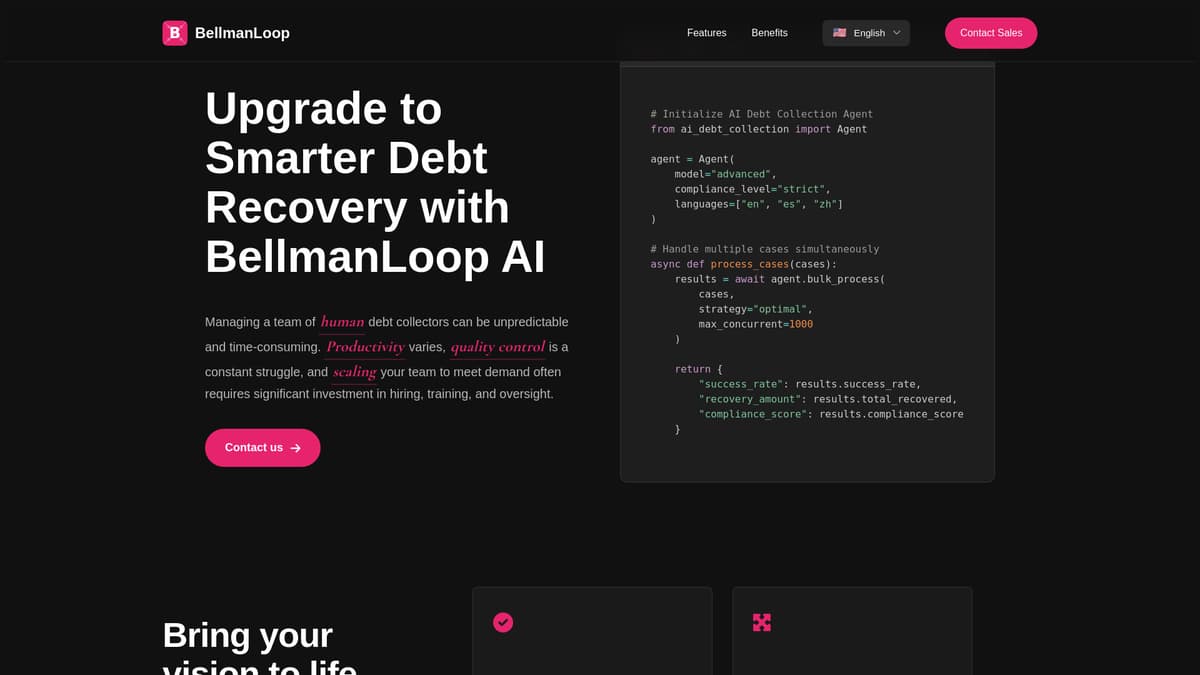 BellmanLoop screenshot 1