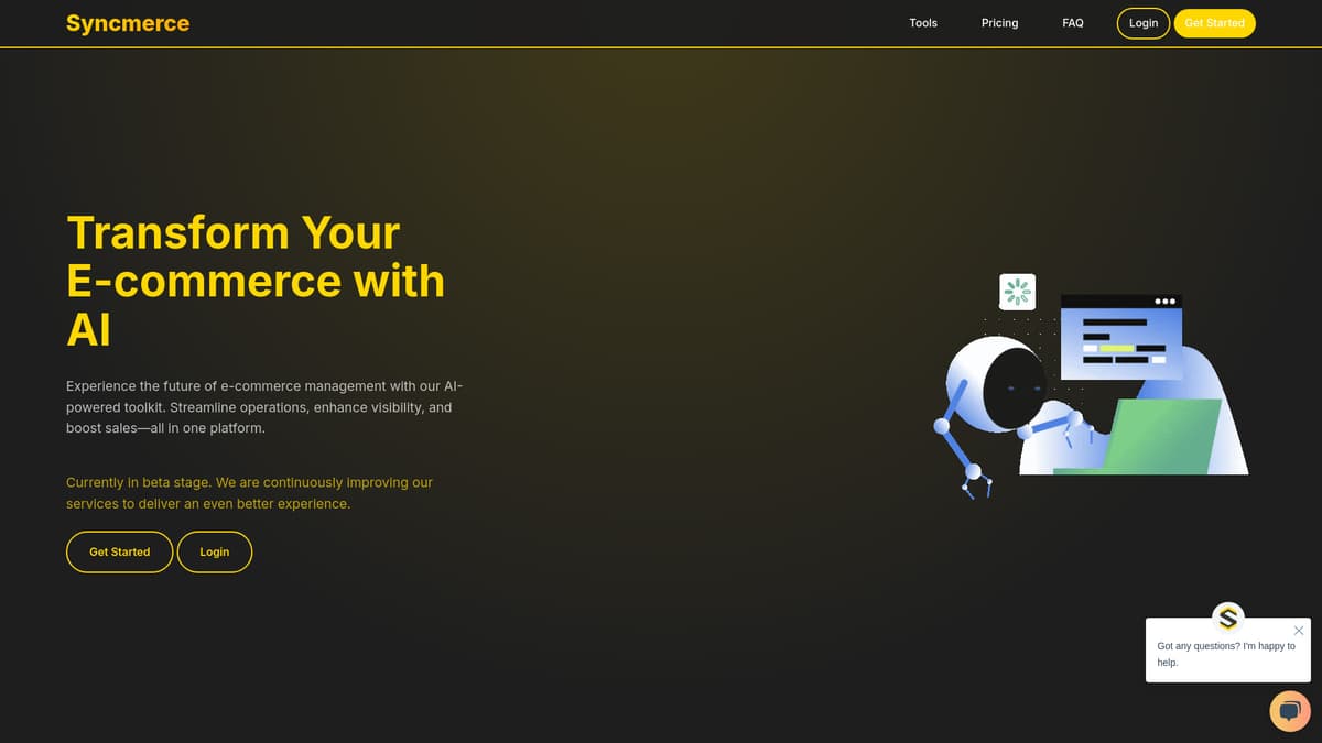 Syncmerce screenshot 1