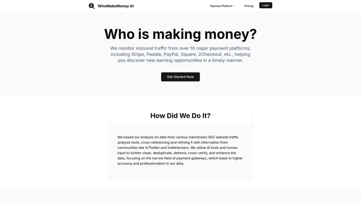 WhoMakeMoney screenshot 1