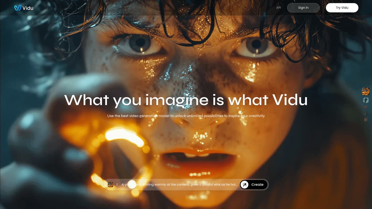 Vidu AI screenshot 1