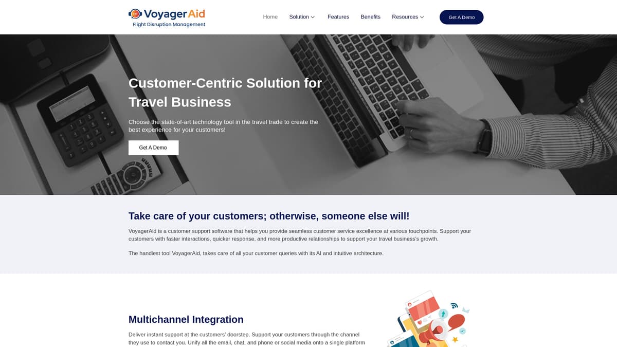 VoyagerAid screenshot 1