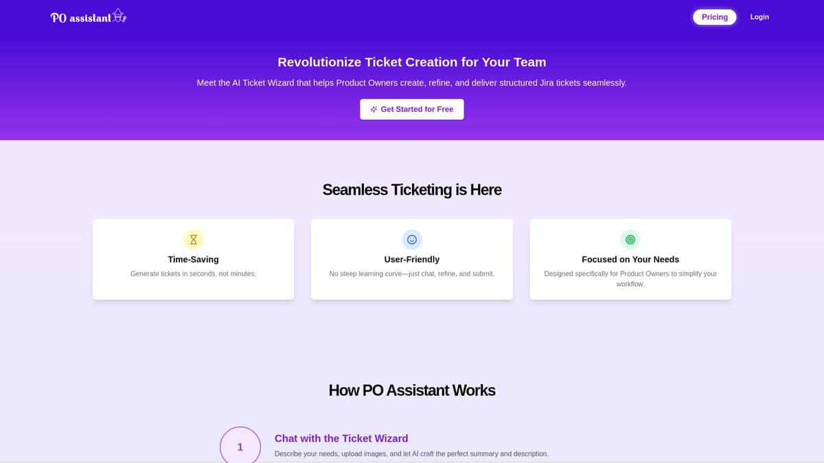 PO Assistant screenshot 1