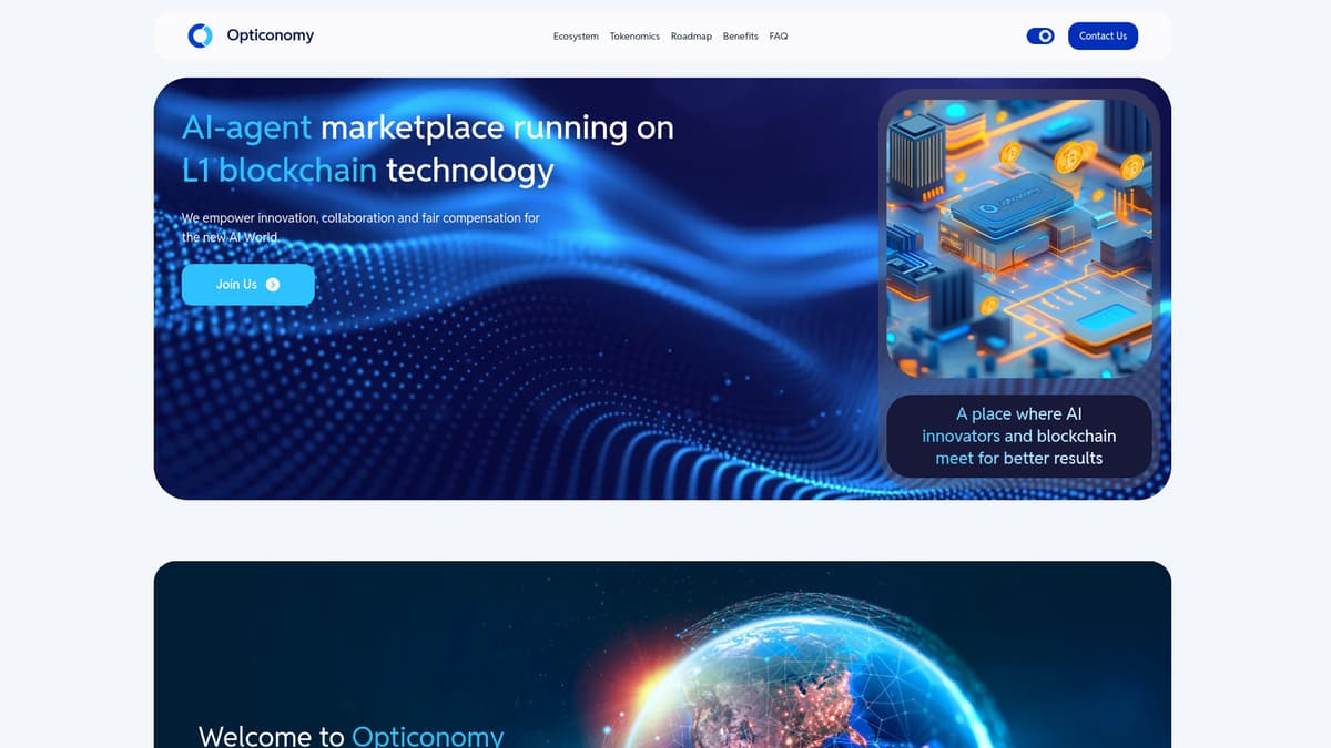 Opticonomy screenshot 1