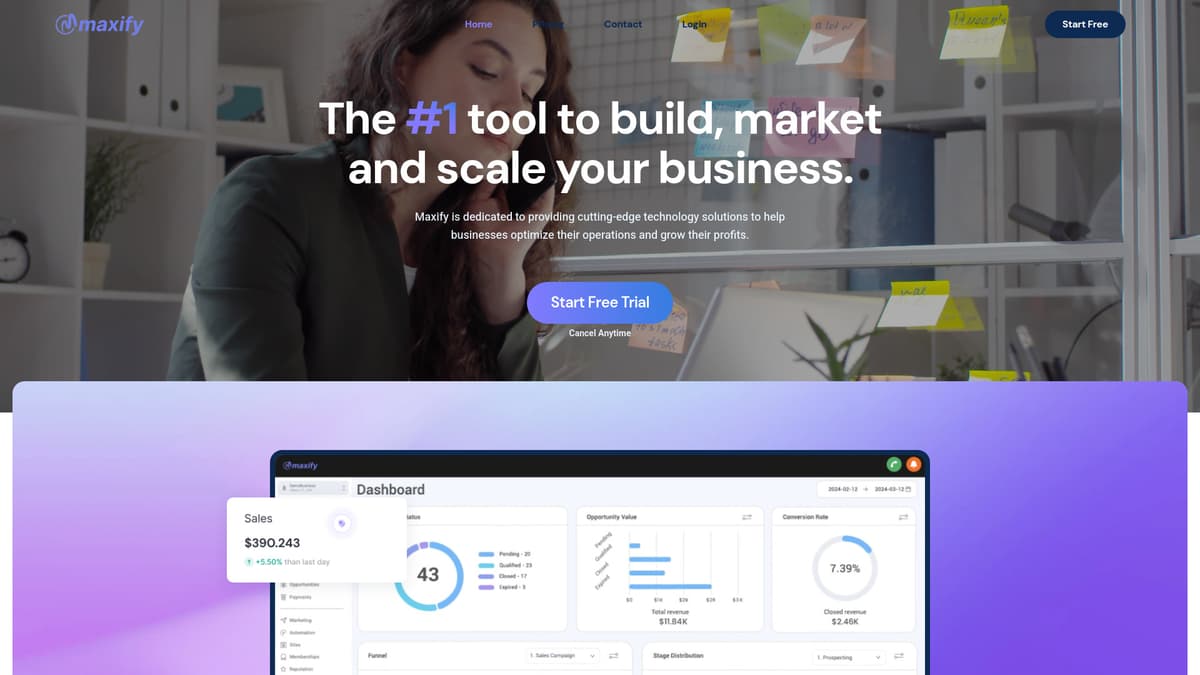 Maxify screenshot 1