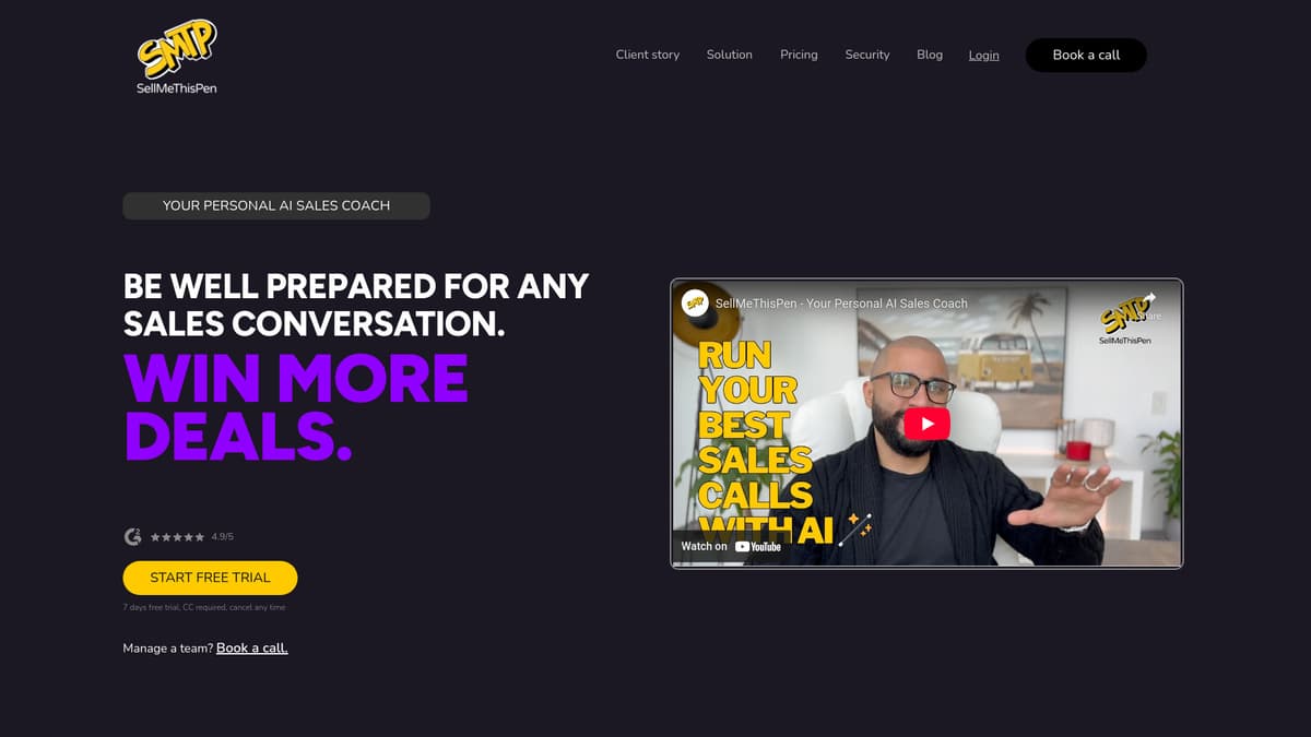 SellMeThisPen AI screenshot 1