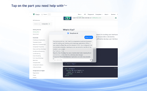 DeepSeek screenshot 1