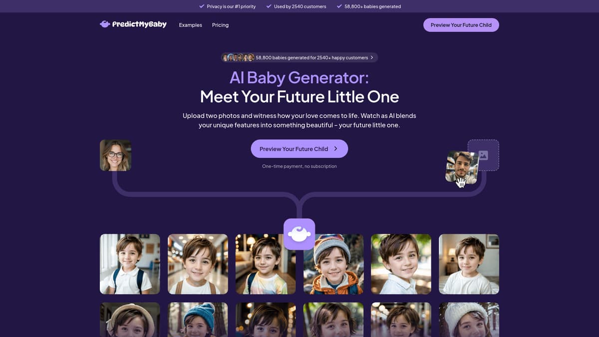 PredictMyBaby screenshot 1