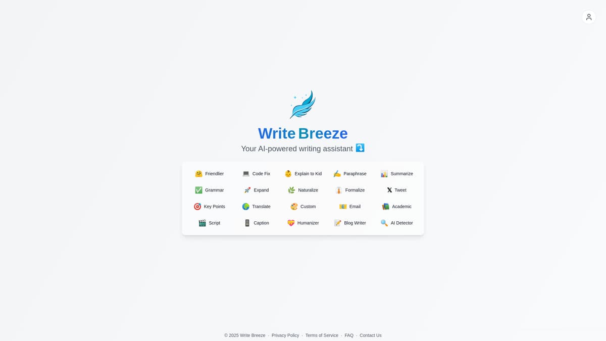 Write Breeze screenshot 1
