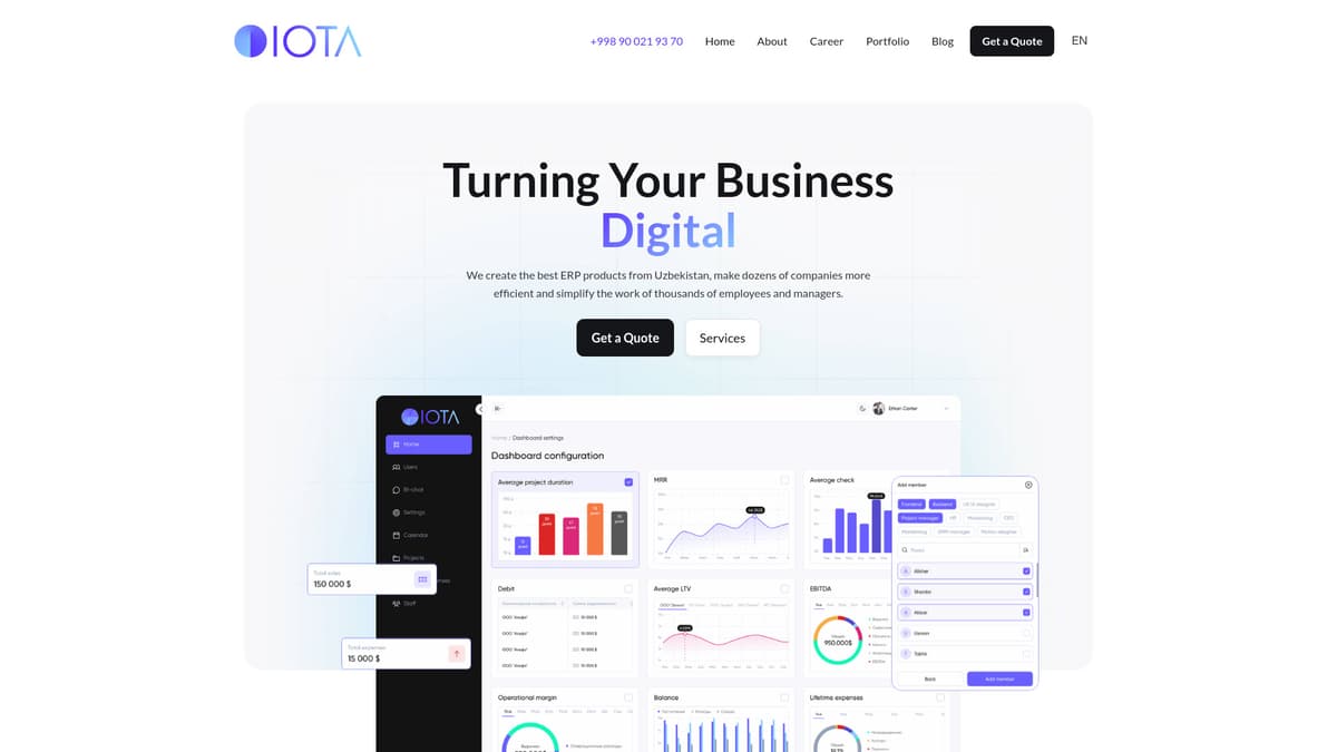 IOTA.UZ screenshot 1