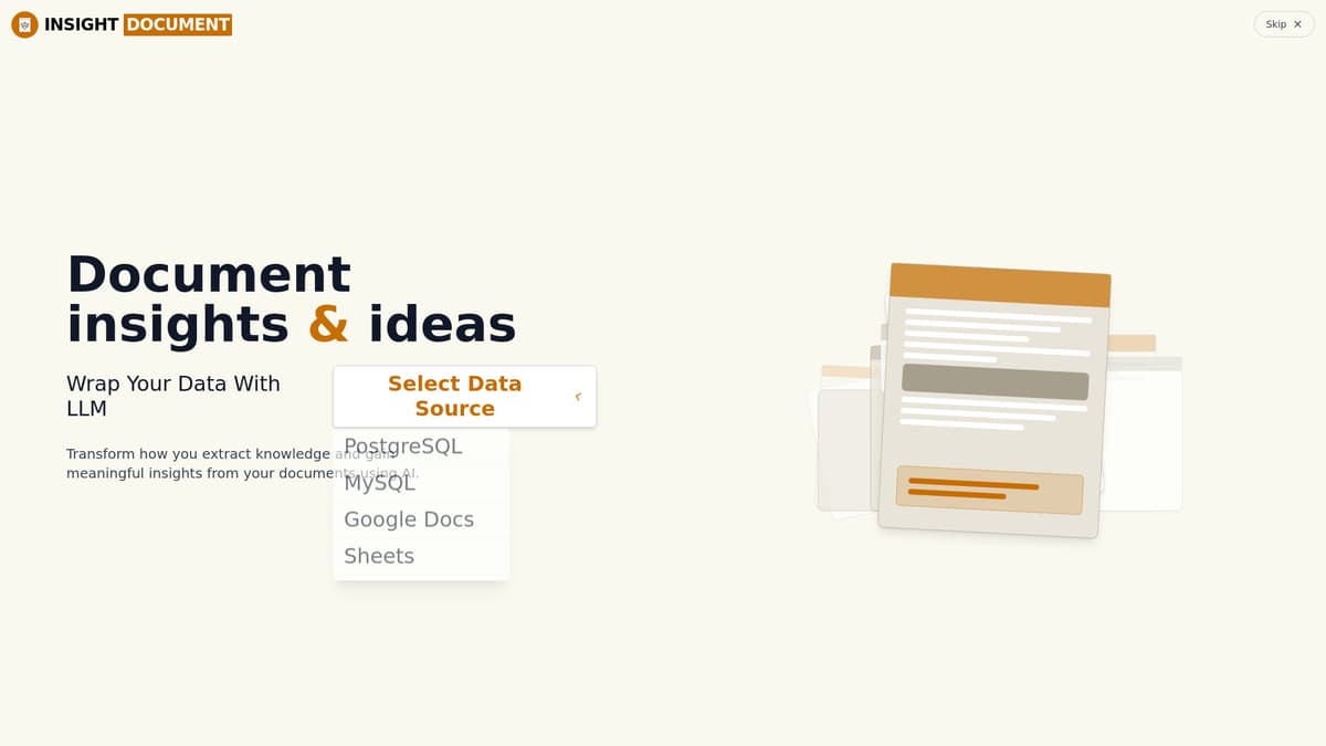 Insight Document screenshot 1