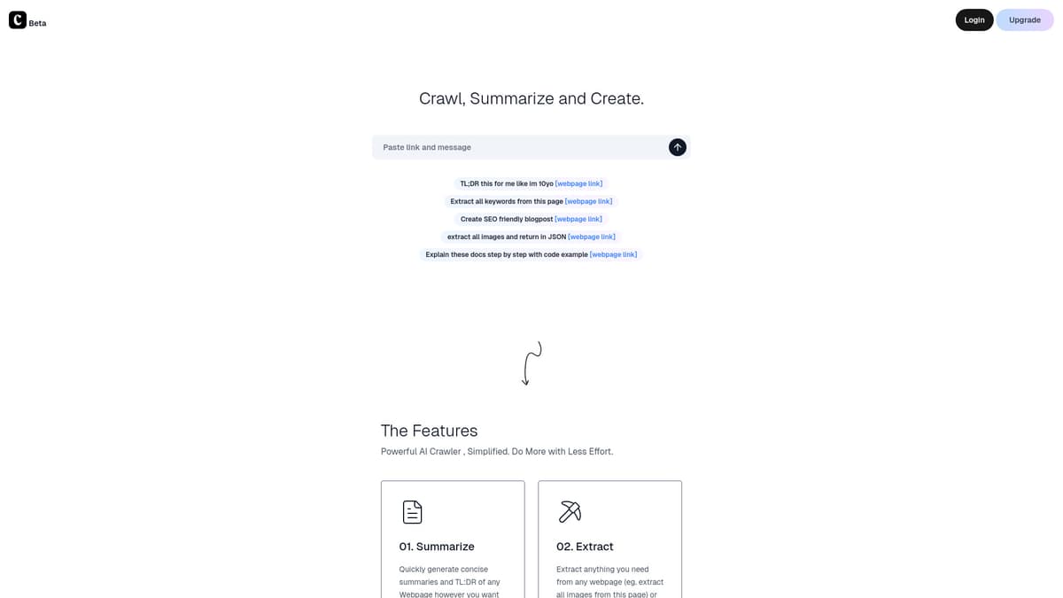 CrawlAi screenshot 1
