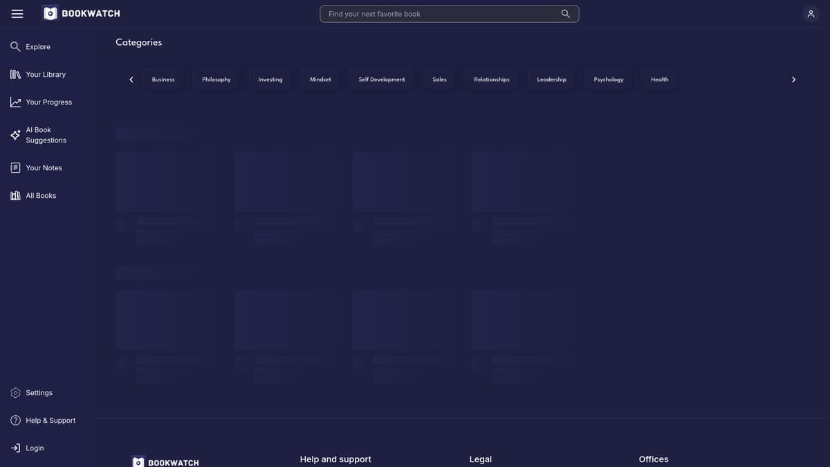 BookWatch screenshot 1