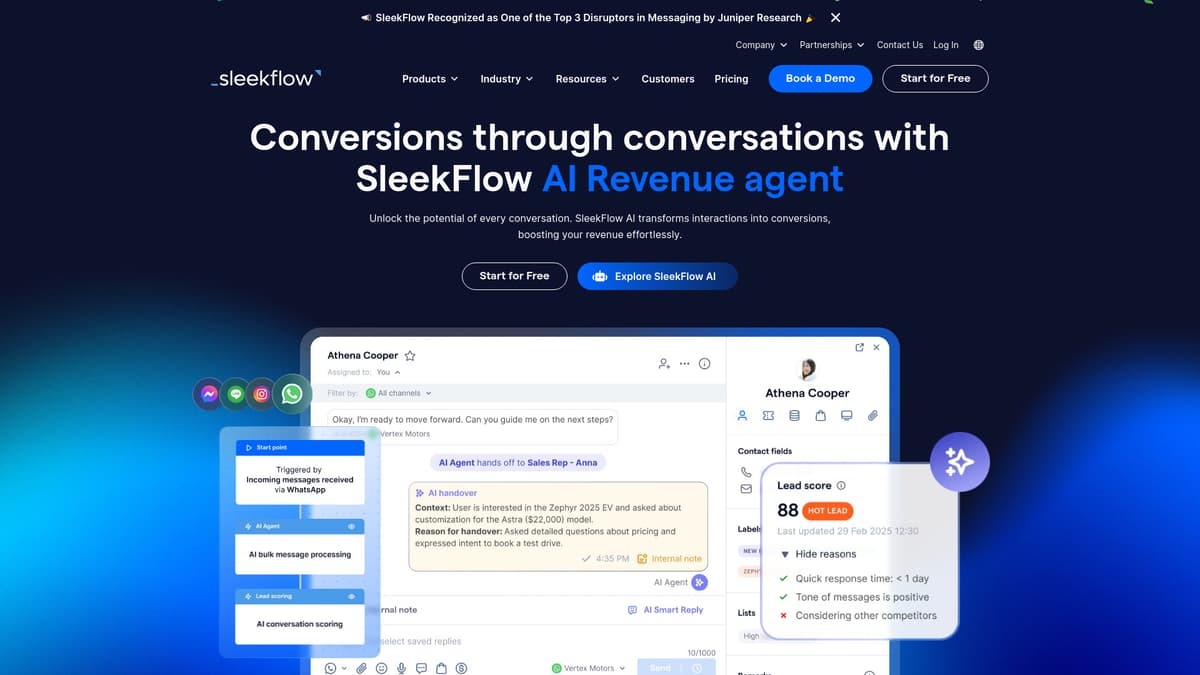 SleekFlow screenshot 1