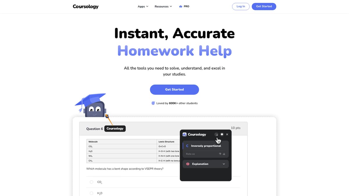 Coursology screenshot 1