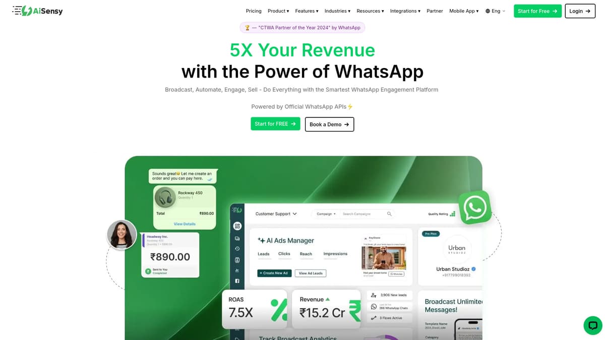 AiSensy screenshot 1