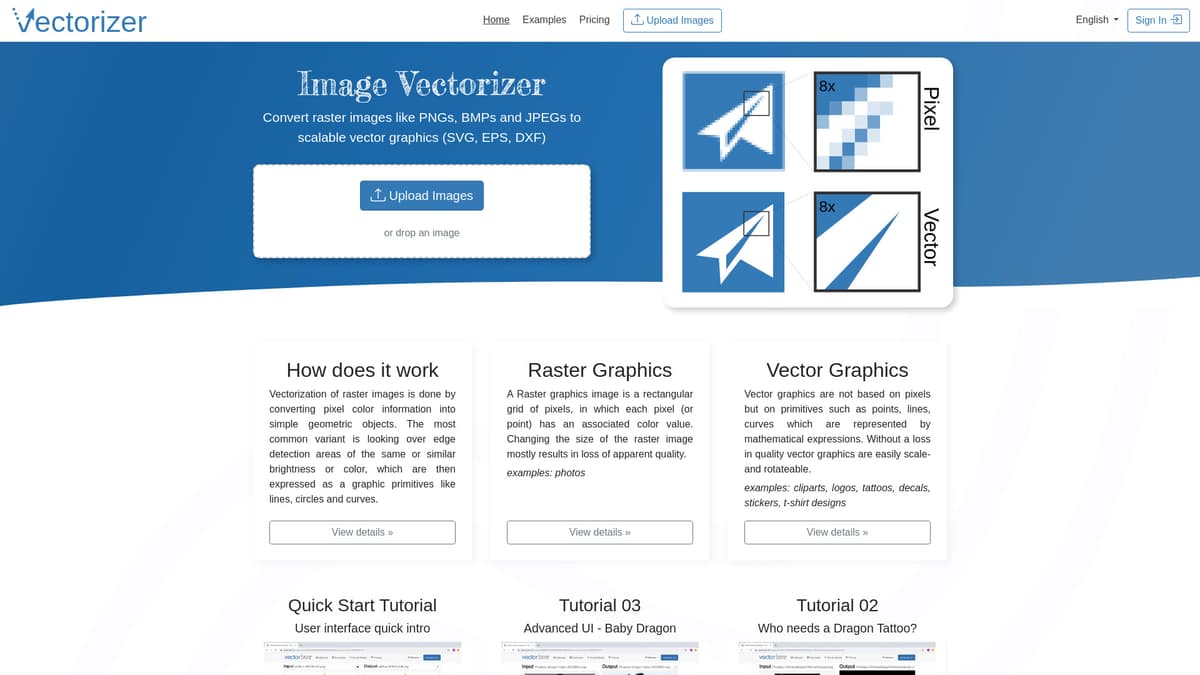 Vectorizer.io screenshot 1