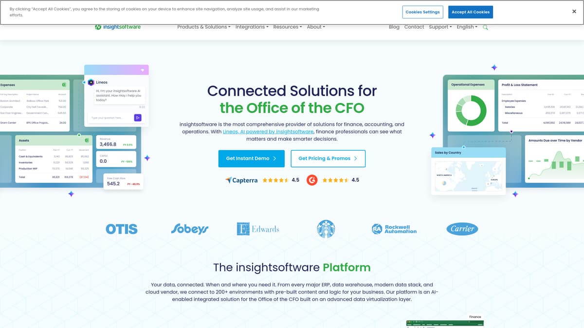 insightsoftware screenshot 1