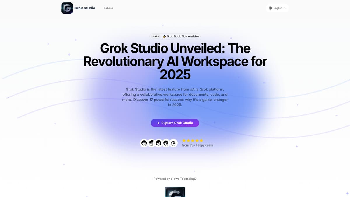 Grok Studio screenshot 1