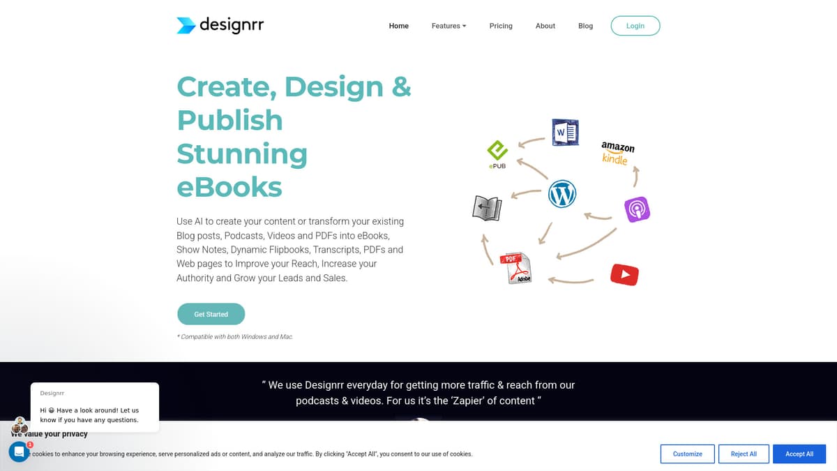 Designrr screenshot 1