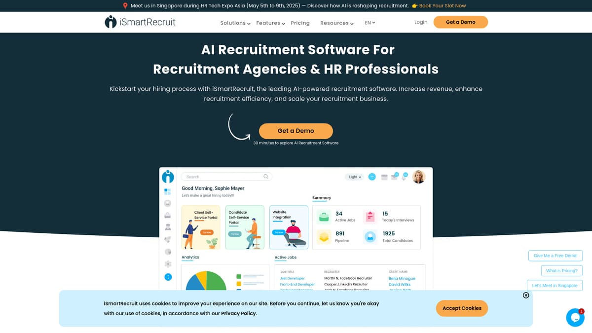 iSmartRecruit screenshot 1