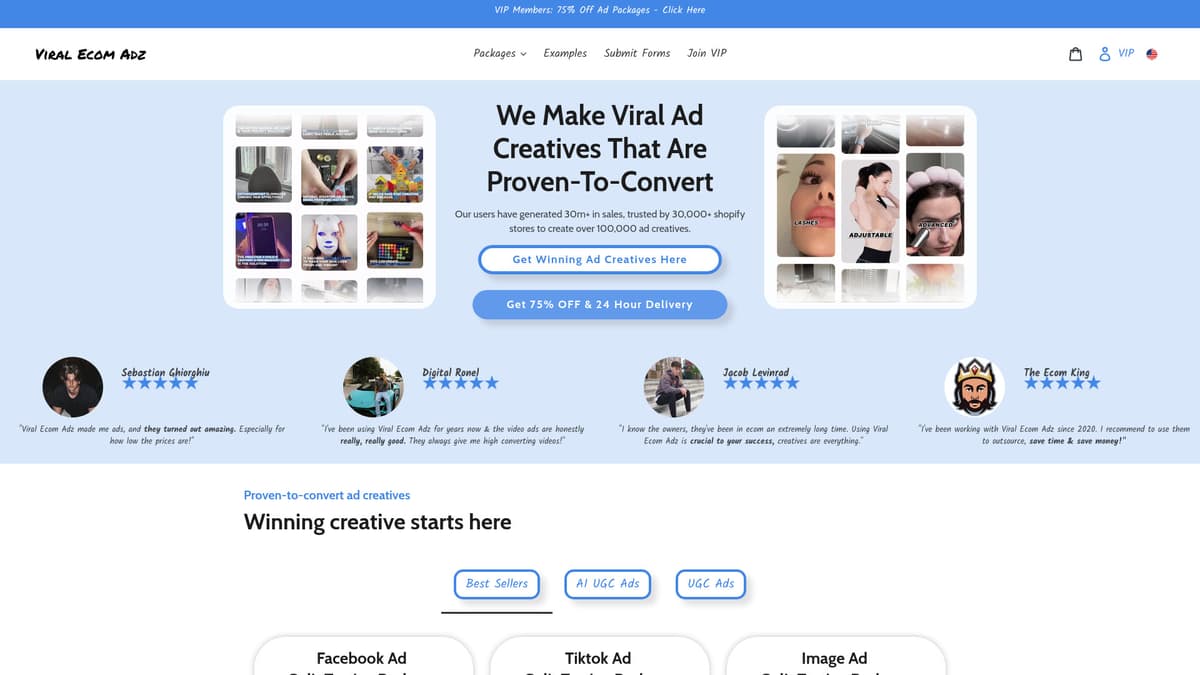 Viral Ecom Adz screenshot 1