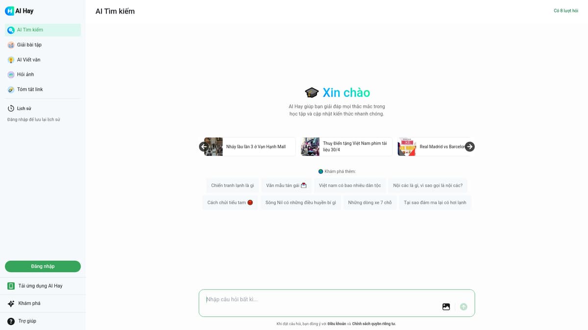 Hỏi đáp AI Hay screenshot 1
