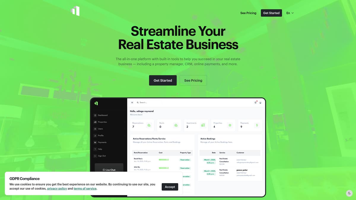 RealtyVerse screenshot 1