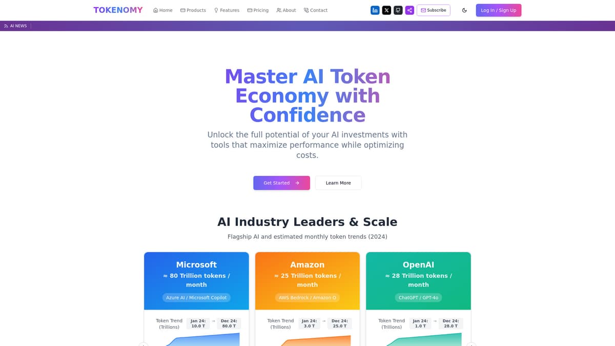 TOKENOMY screenshot 1