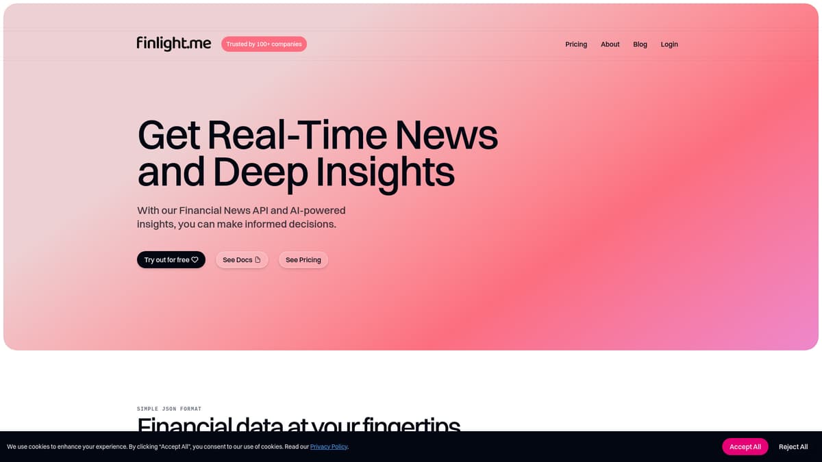 finlight.me screenshot 1