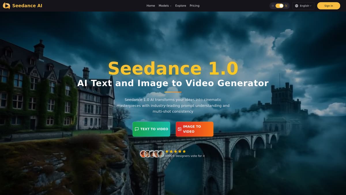 Seedance 1.0 AI screenshot 1