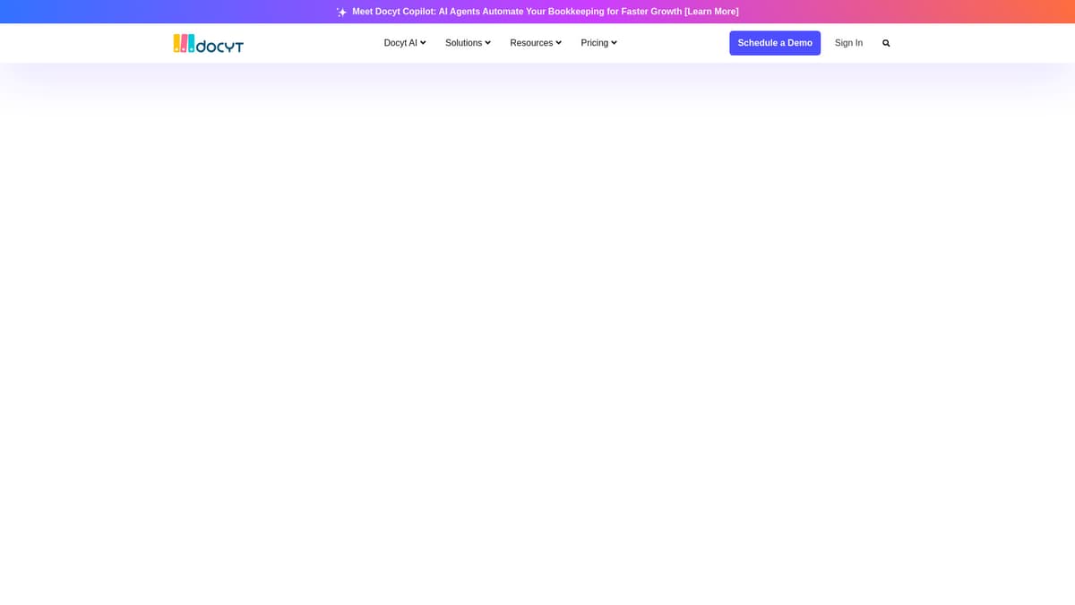 Docyt screenshot 1