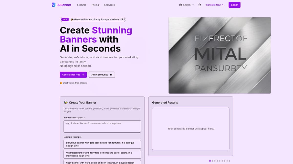 AIBanner screenshot 1