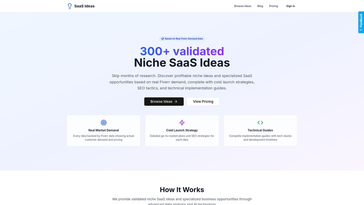 Micro Saas Ideas screenshot 1