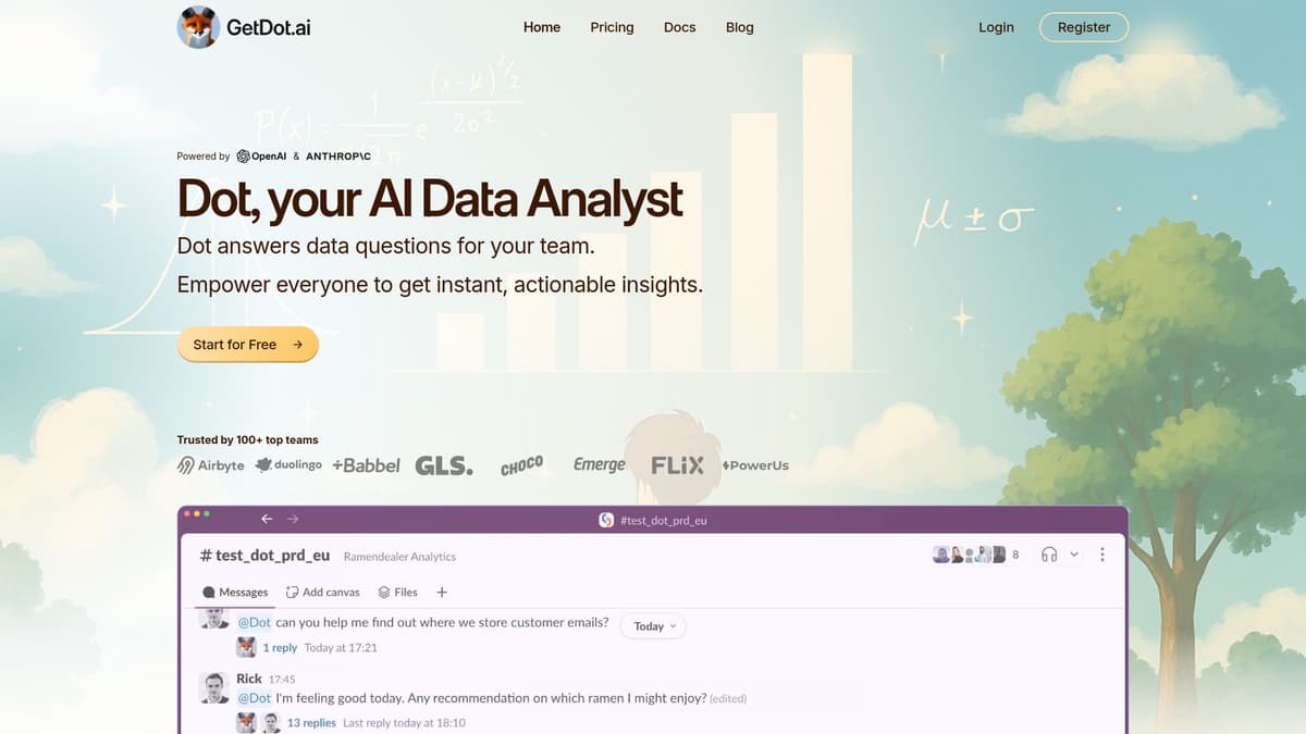 Dot screenshot 1