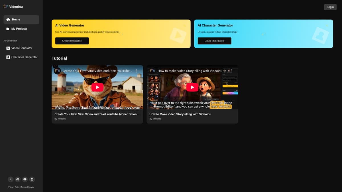 Videoinu screenshot 1