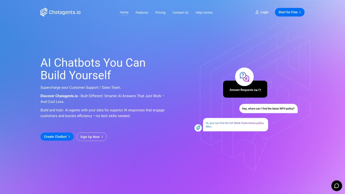Chat Agents screenshot 1