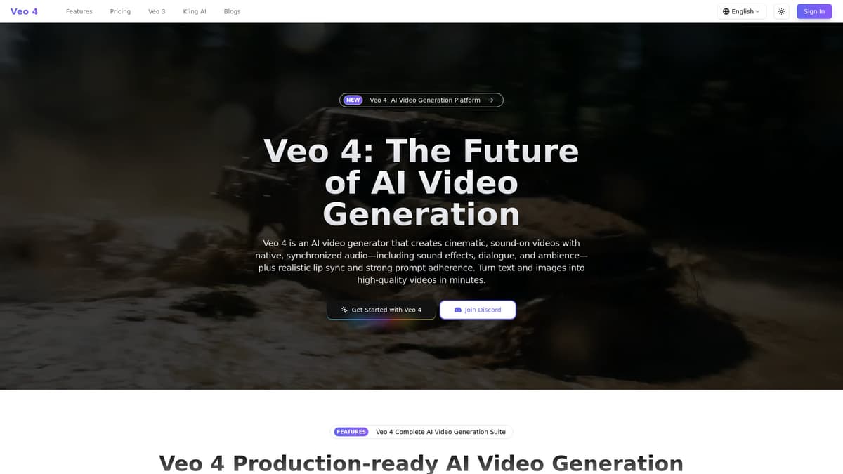 Veo 4 screenshot 1