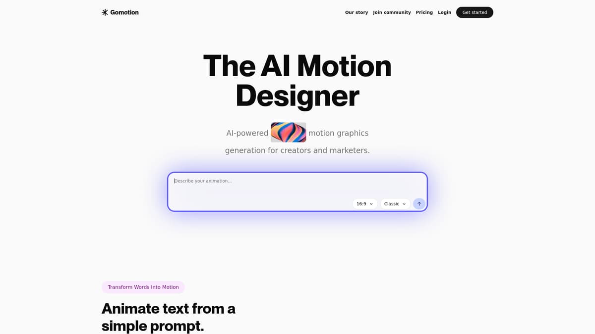 Gomotion screenshot 1