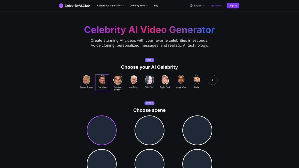 Celebrity AI screenshot 1