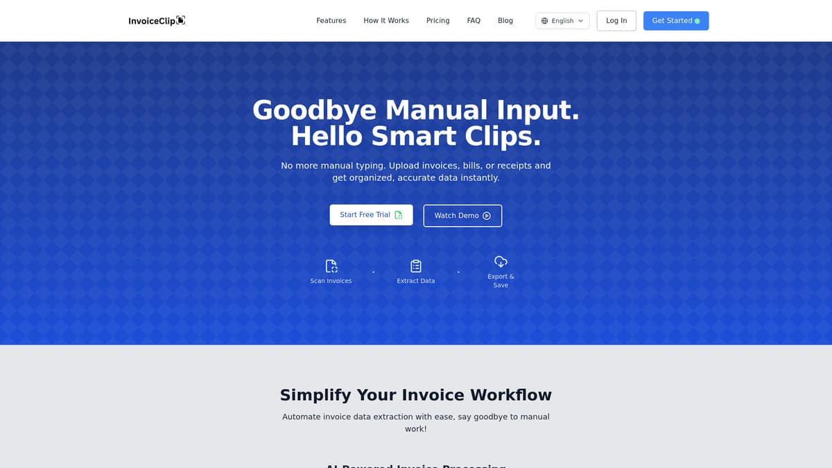 InvoiceClip screenshot 1