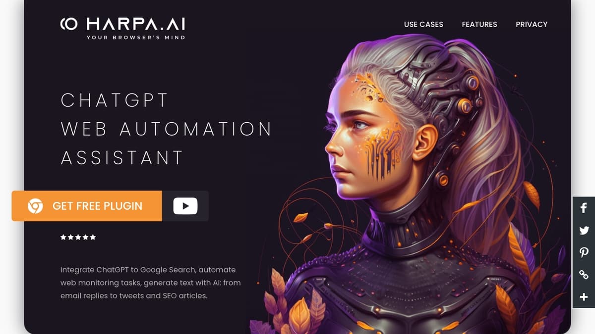HARPA AI screenshot 1