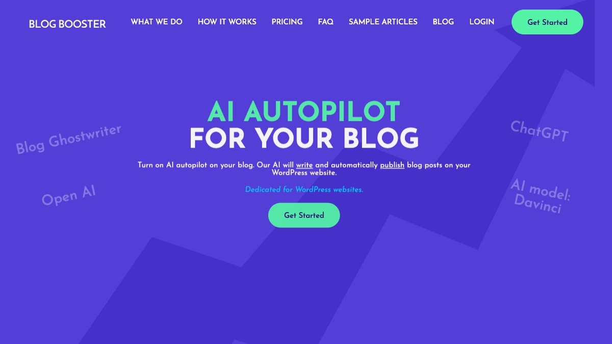 BLOGBOOSTER.ai screenshot 1