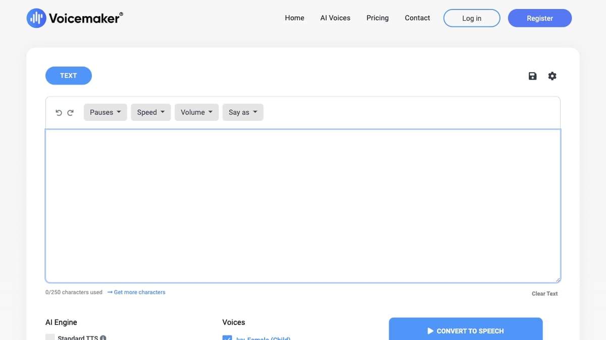 Voicemaker screenshot 1