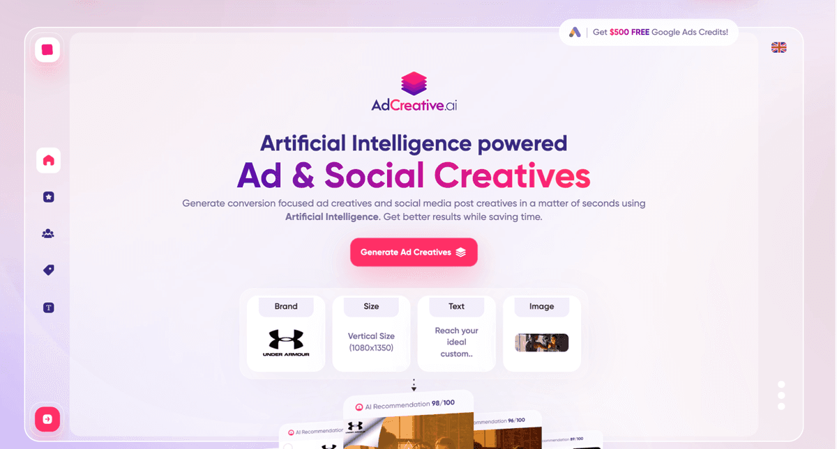 AdCreative.ai screenshot 1