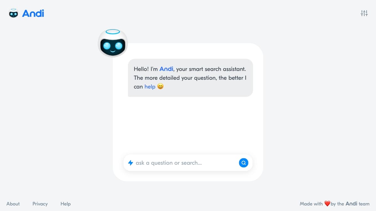 Andi screenshot 1